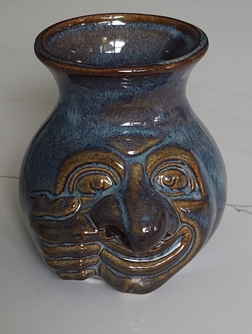 Booger Boy Boris Ceramic Egg Separator by Aaargh Designs 2000 4"